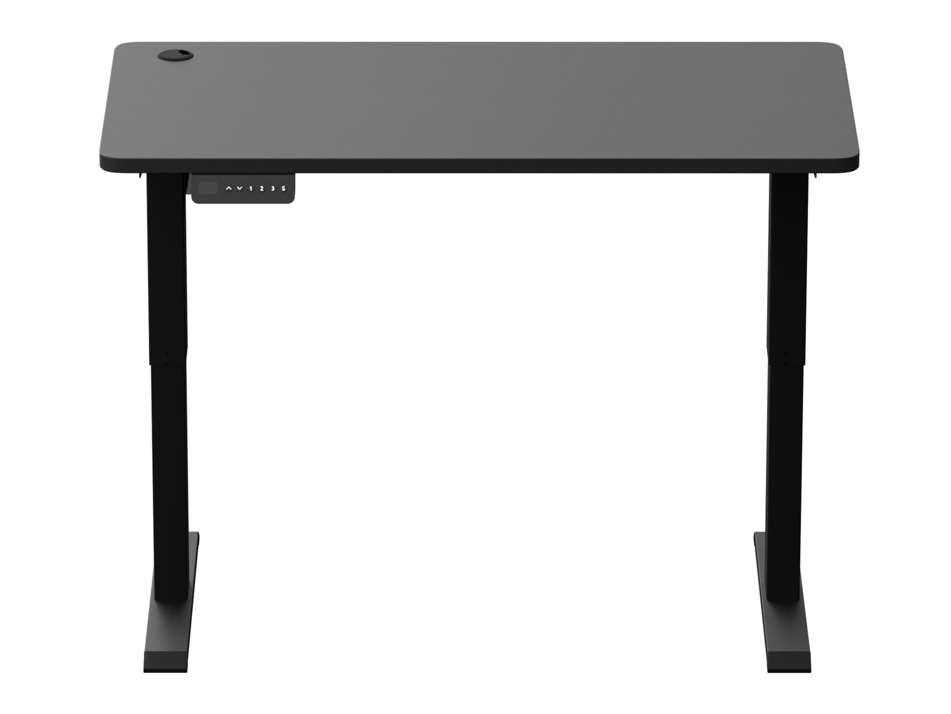 Reguleeritava kõrgusega töölaud Lodi 100 (Must)