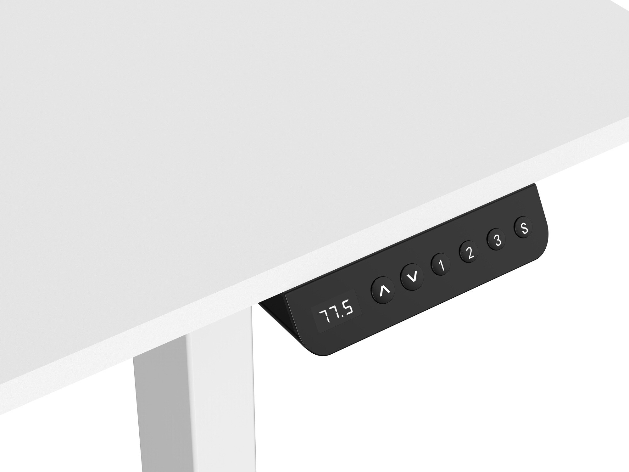 Reguleeritava kõrgusega töölaud Lodi 100 (Valge)