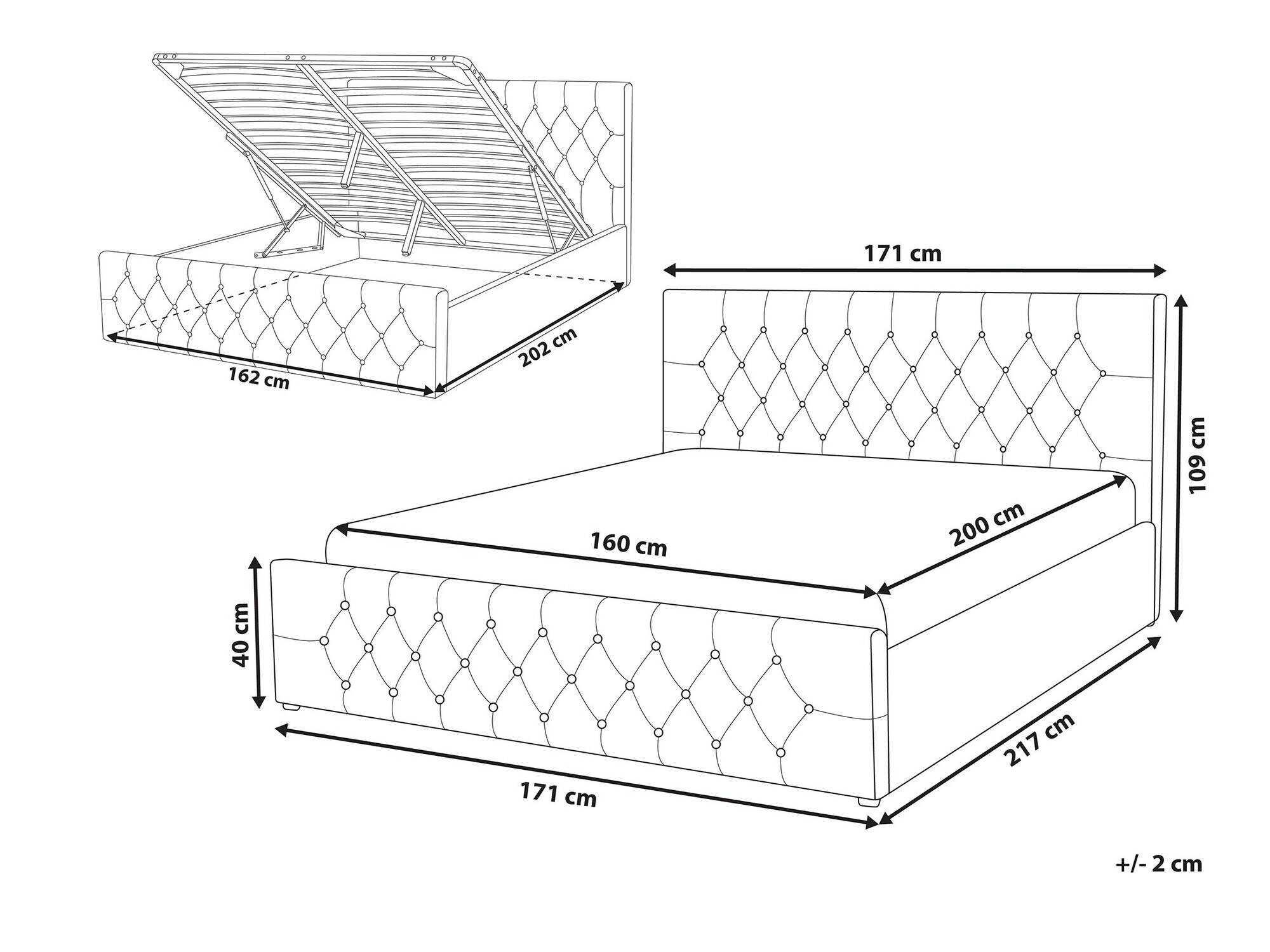 Voodi Berwyn 1267 (Helebeež)