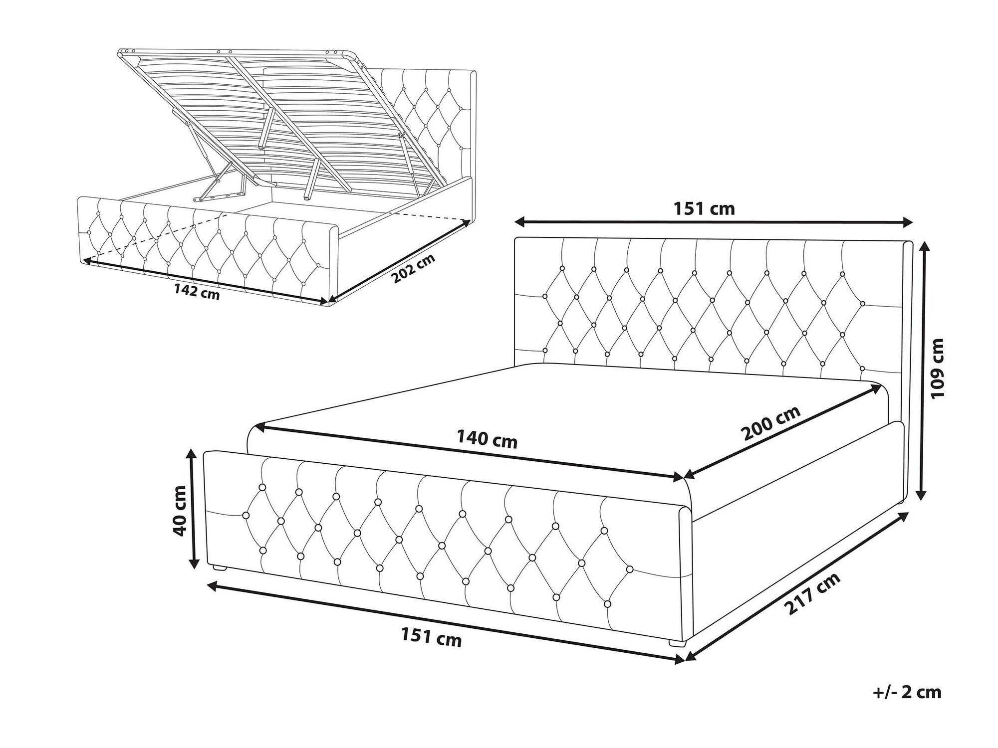 Voodi Berwyn 1267 (Helebeež)