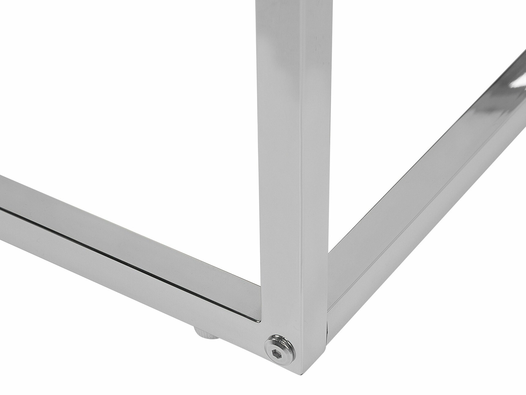 Diivanilaudade komplekt Berwyn 1283 (Valge + Hõbedane)