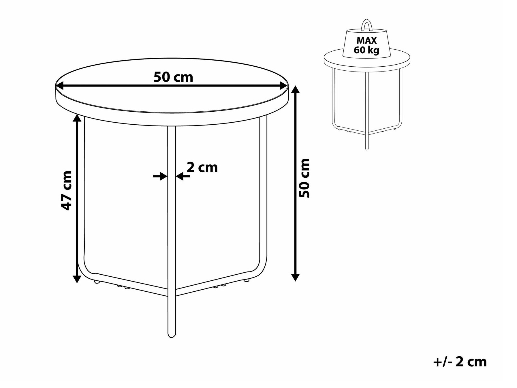 Külglaud Berwyn 783 (Ere puit + Must)