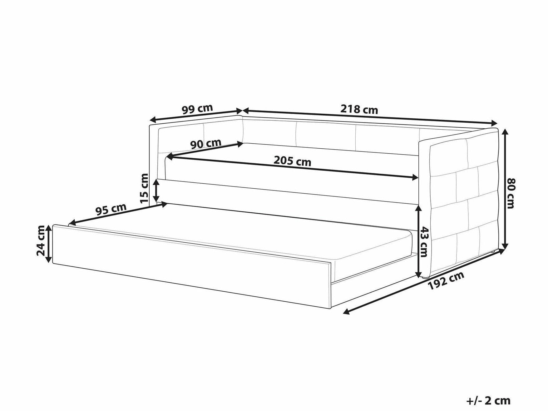 Voodi Berwyn 1271 (Helehall)