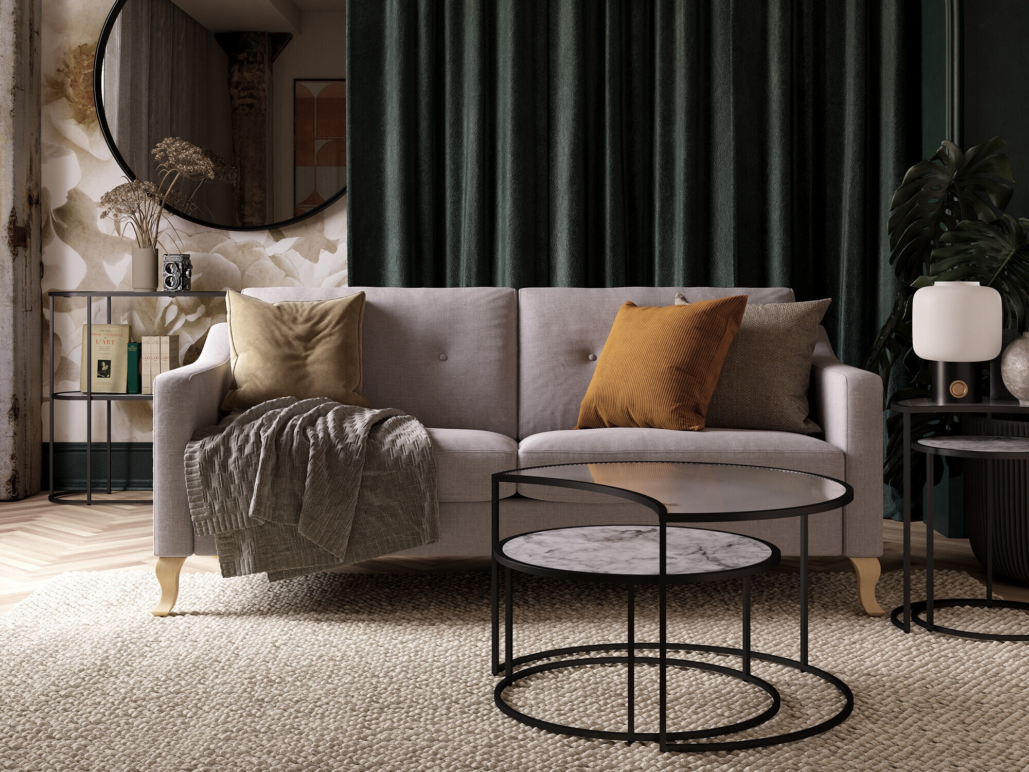 Diivanilaudade komplekt Tulsa 628