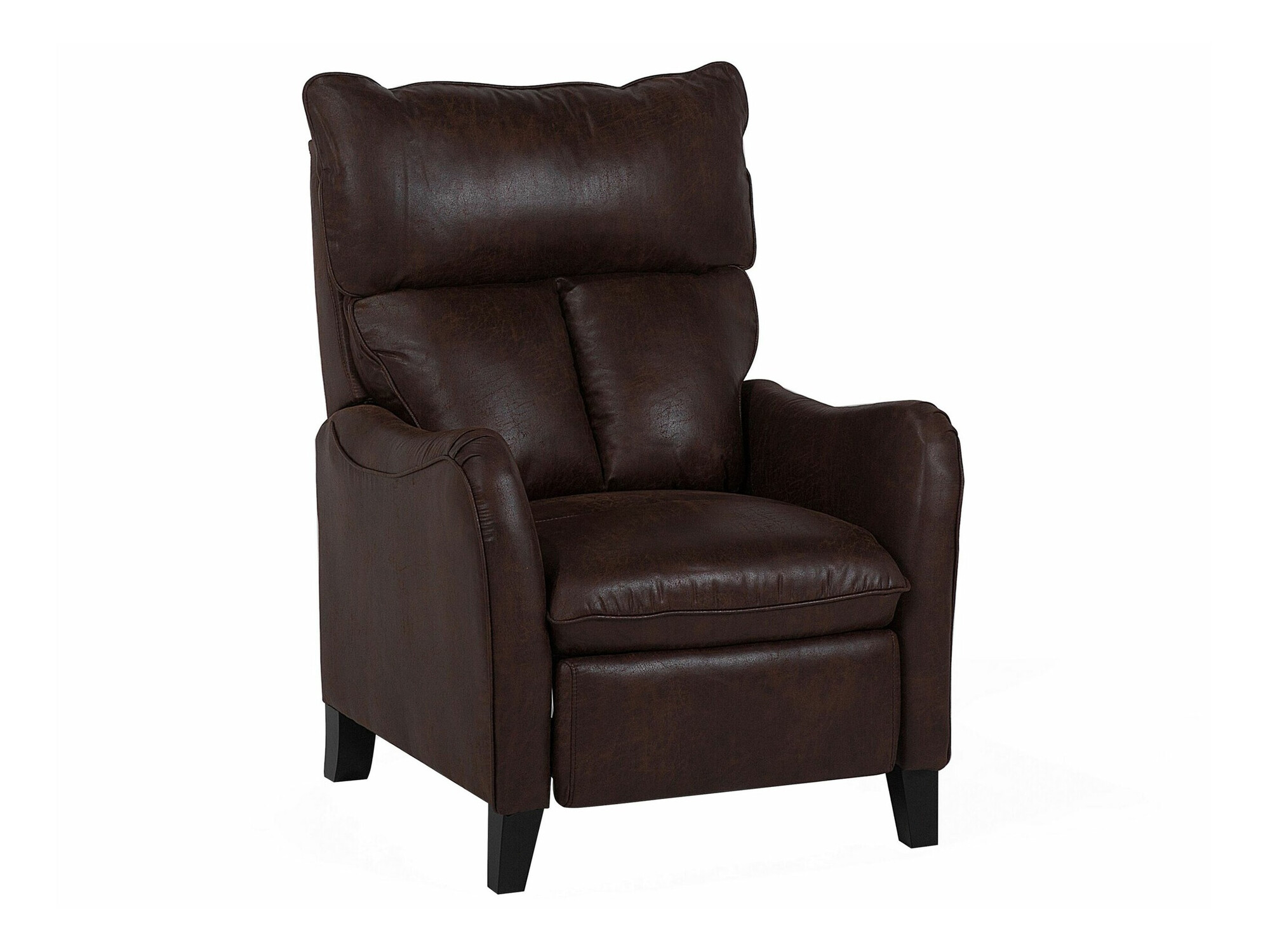 Tugitool recliner Berwyn 1329 (Must + Tumepruun)