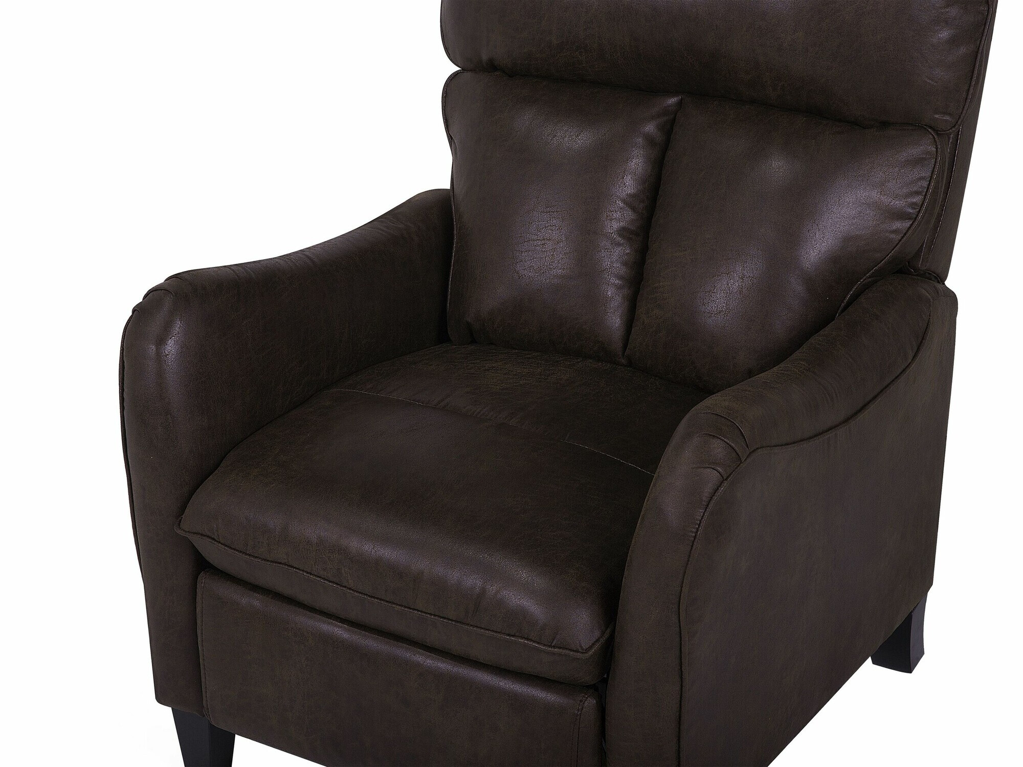 Tugitool recliner Berwyn 1329 (Must + Tumepruun)