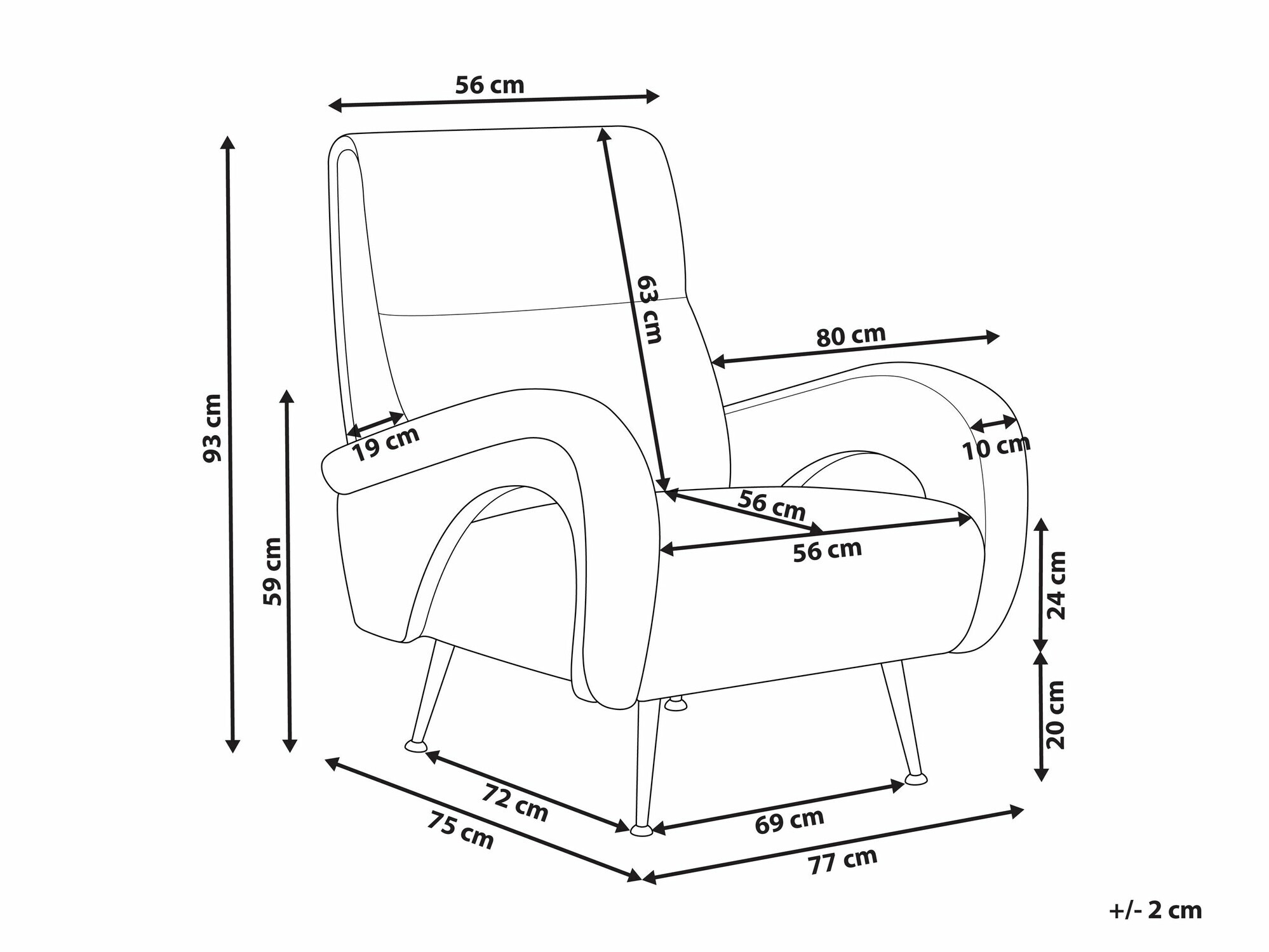 Tugitool Berwyn 1349 (Koor)