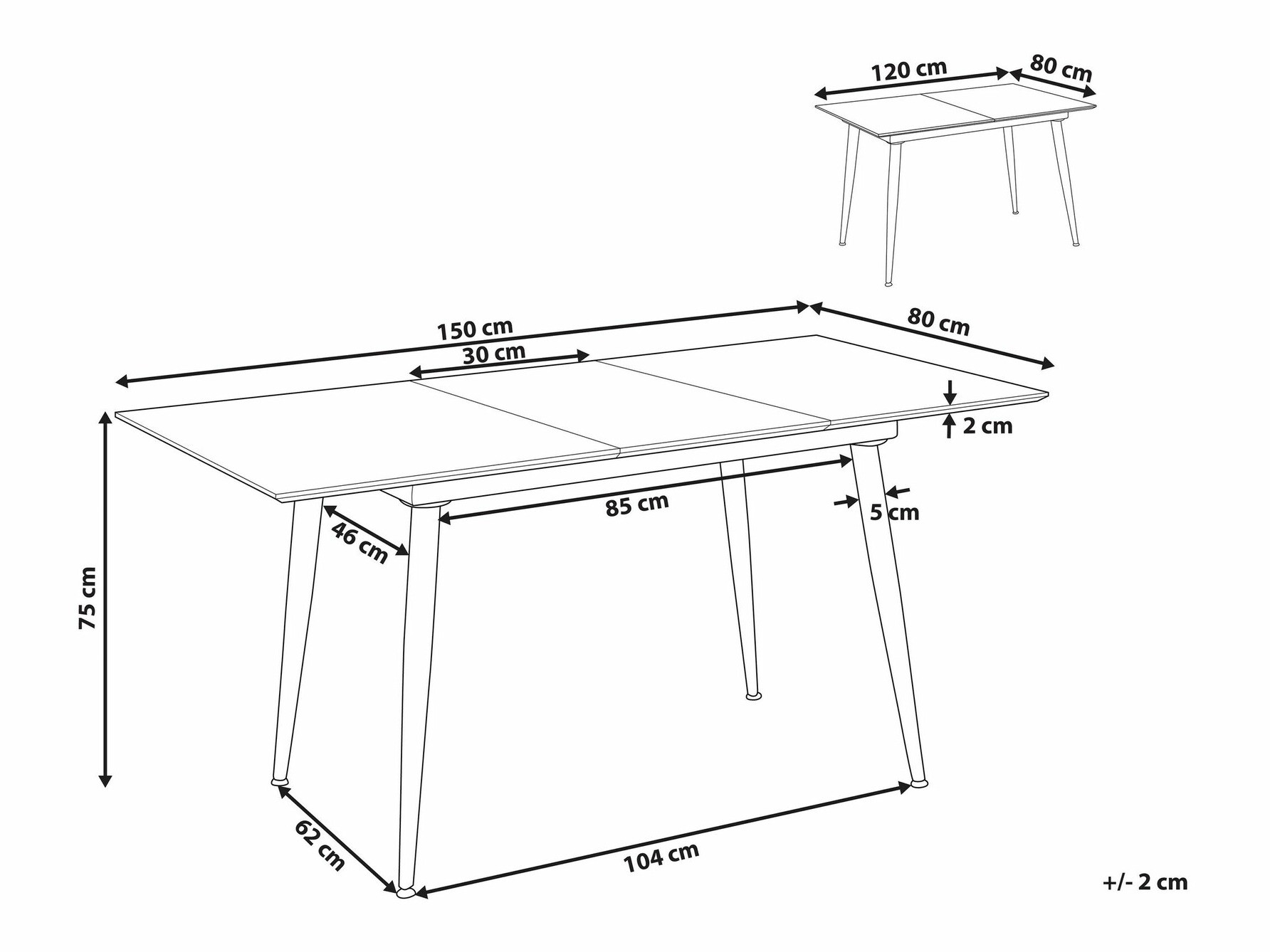 Laud Berwyn 1412 (Must + Valge marmor)