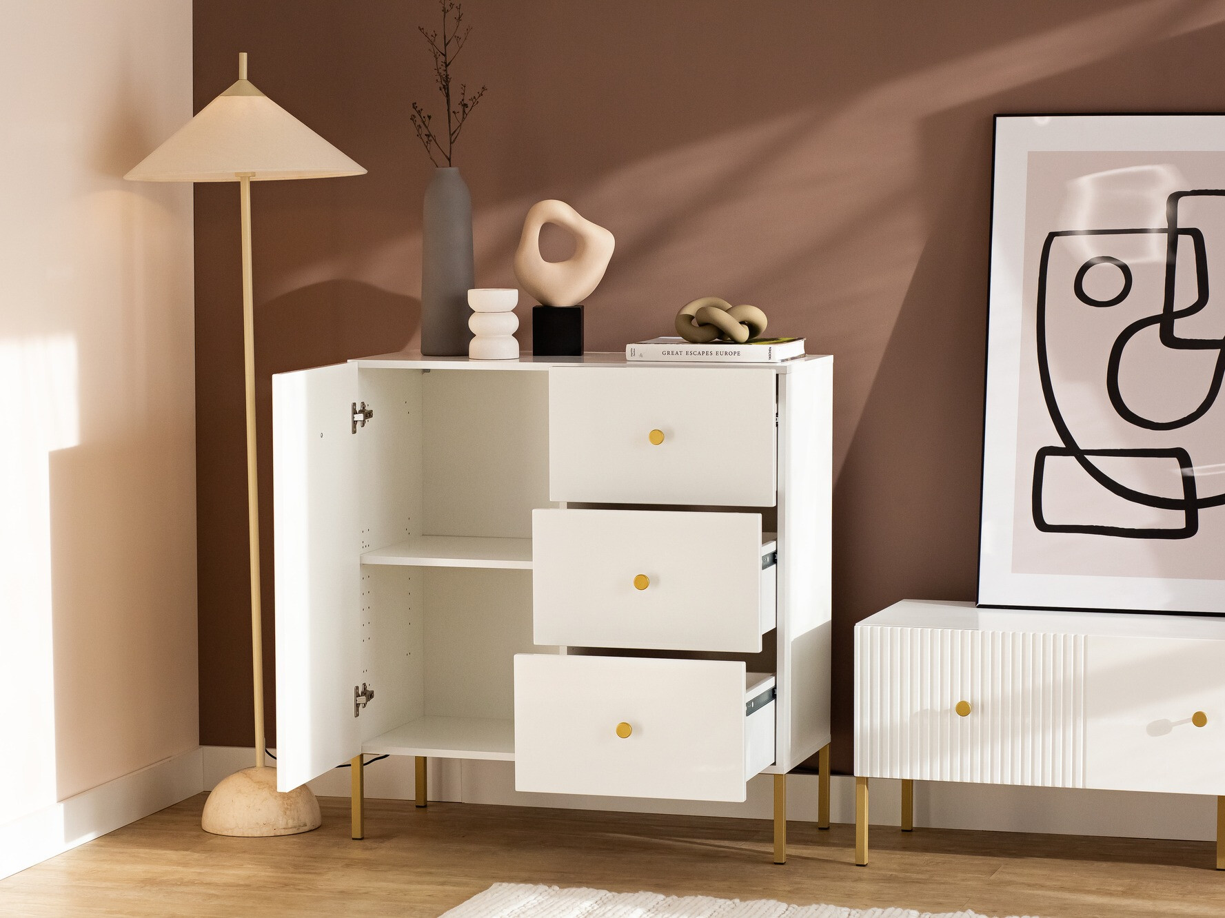 Kummut Etliva 100 (Valge + Kuldne)