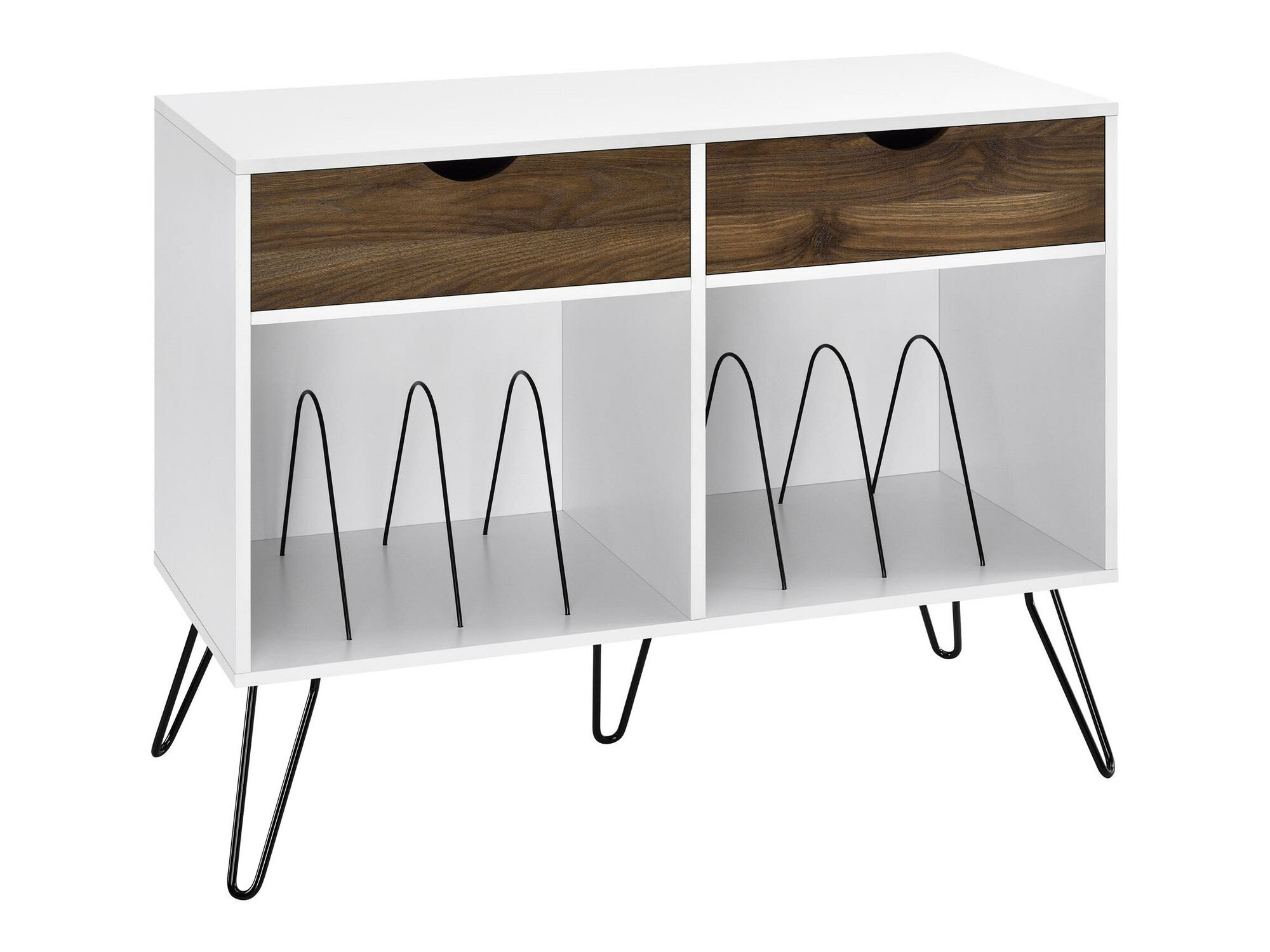 Riiul Tulsa 671 (Valge + Tamm)