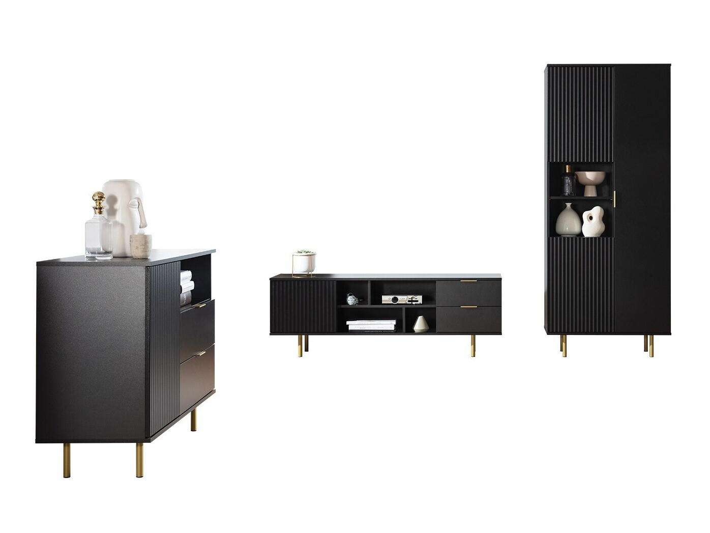 Elutoa komplekt Decus II (Must)