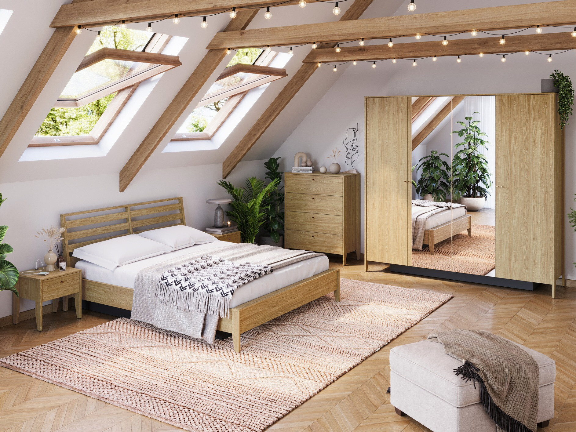 Riidekapp Salviri 100