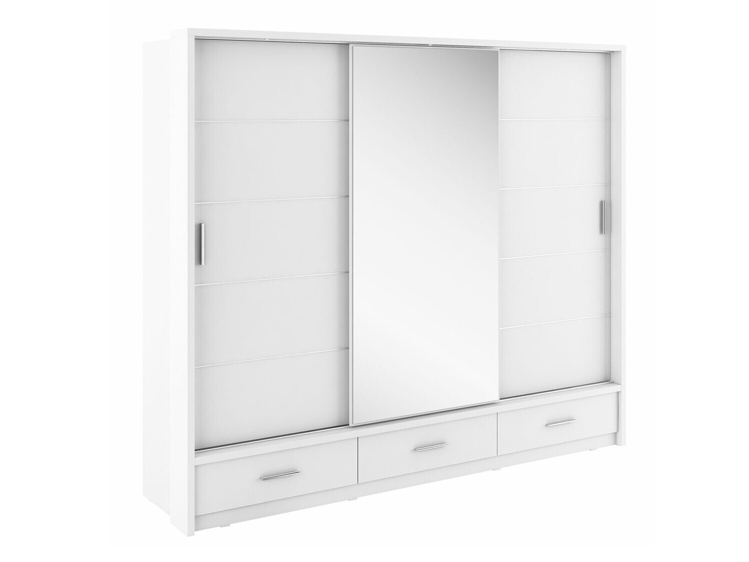 Riidekapp Fresno 100 (Valge)