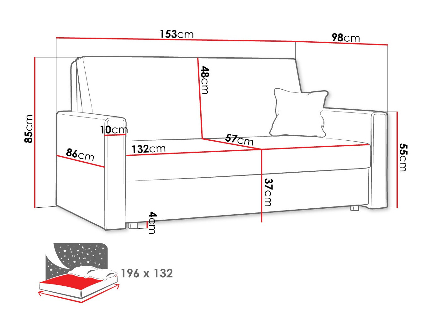 Diivanvoodi Columbus 188 (Poso 05)