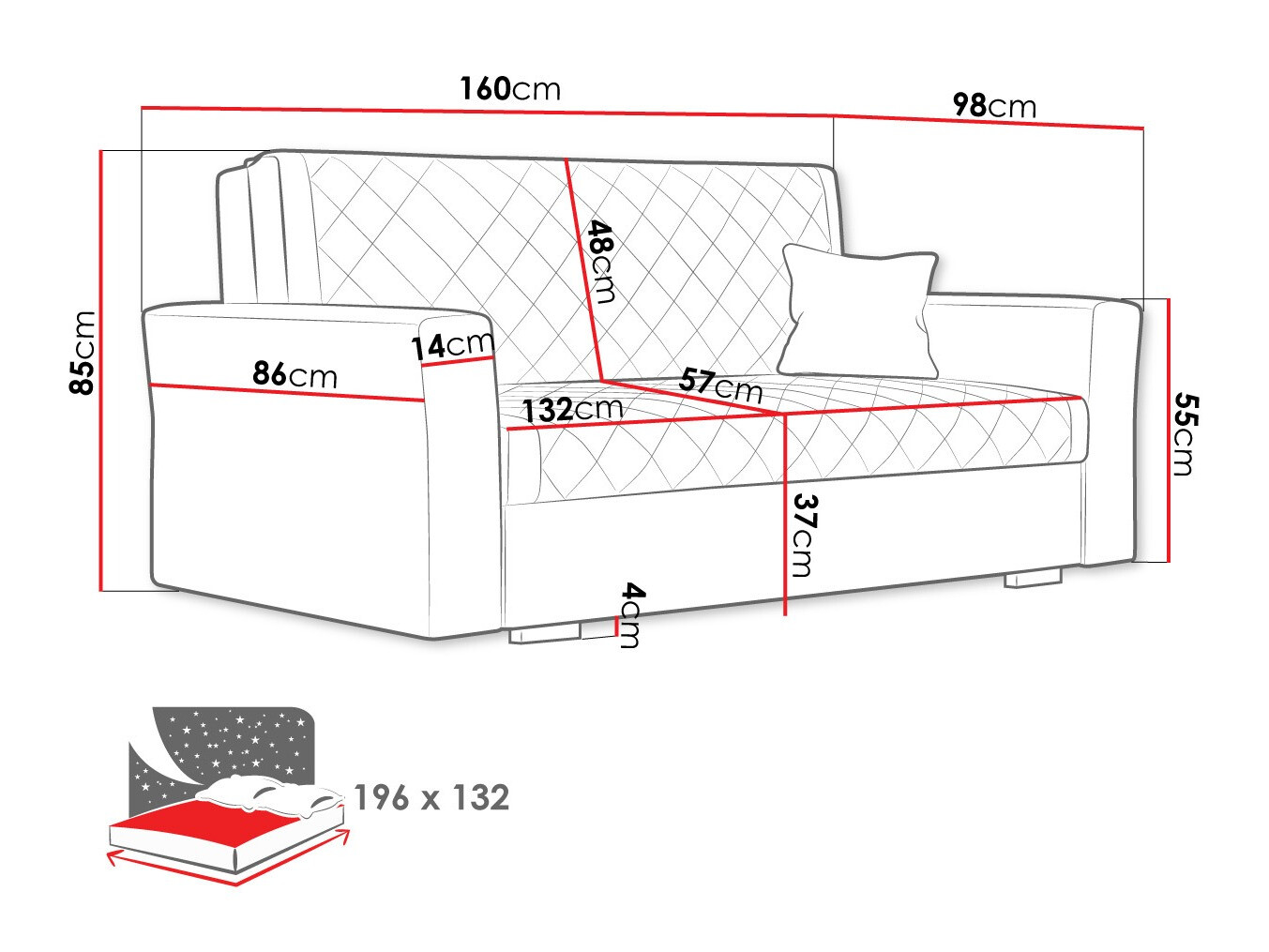 Diivanvoodi Clarona III (Zanzibar 190)
