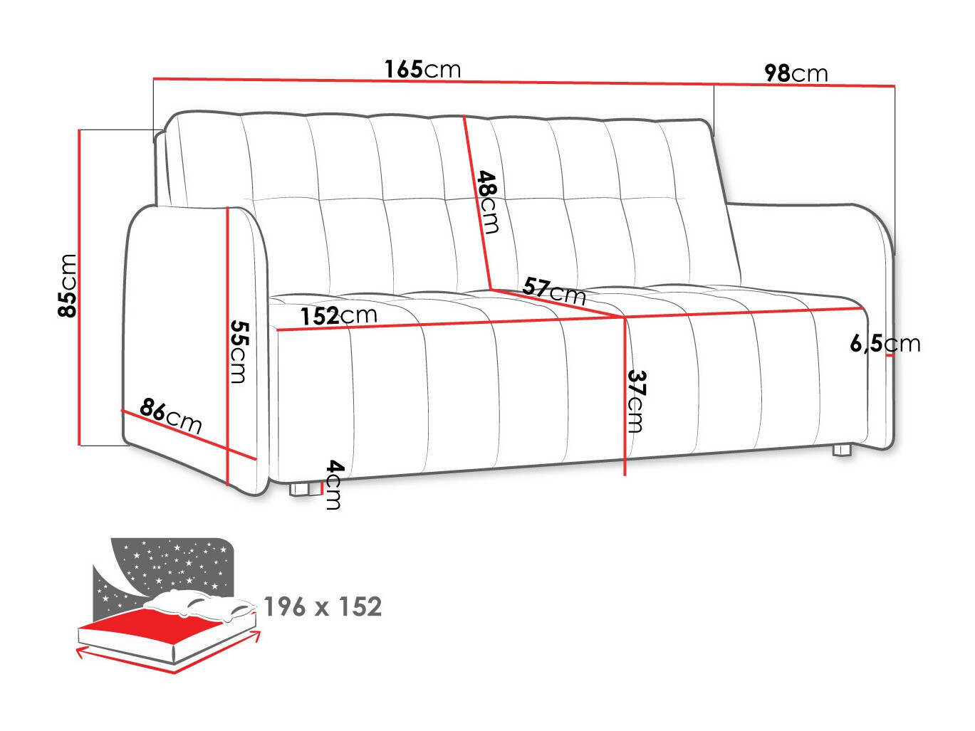 Diivanvoodi Columbus 179 (Kronos 22)