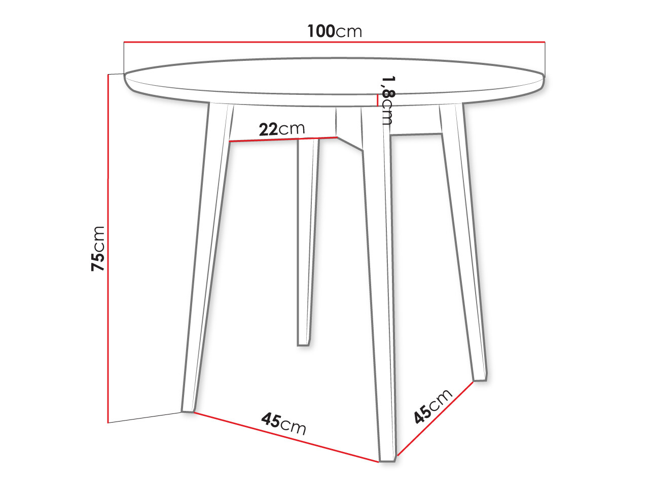 Söögitoakomplekt Racine 124 (Must)