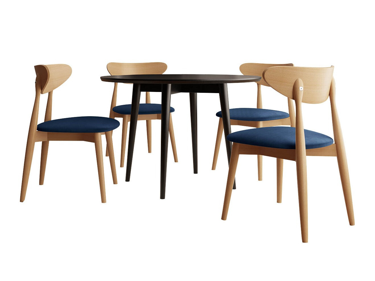 Söögitoakomplekt Racine 124 (Pruun)