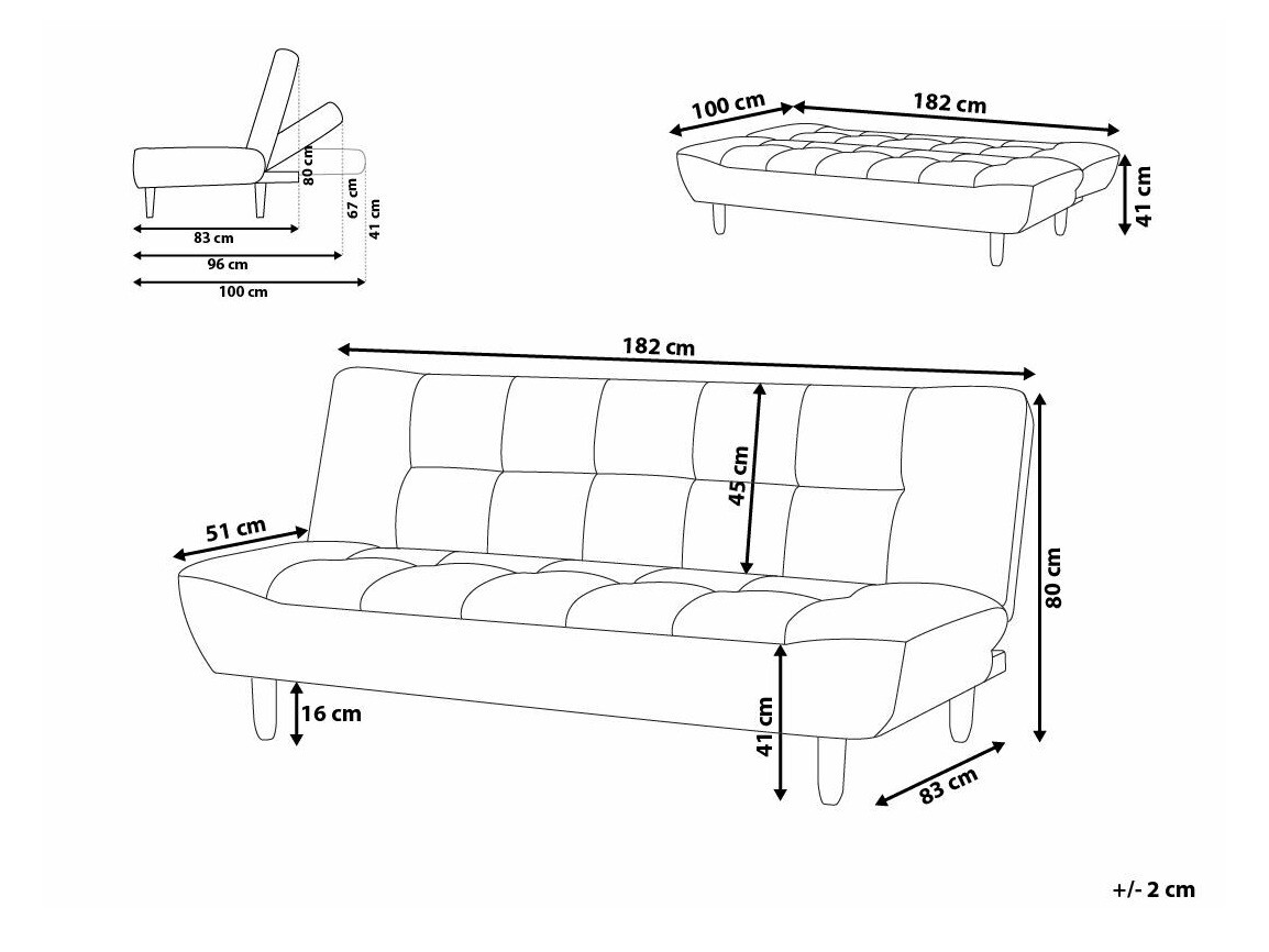 Diivanvoodi Berwyn 1550 (Tumehall)
