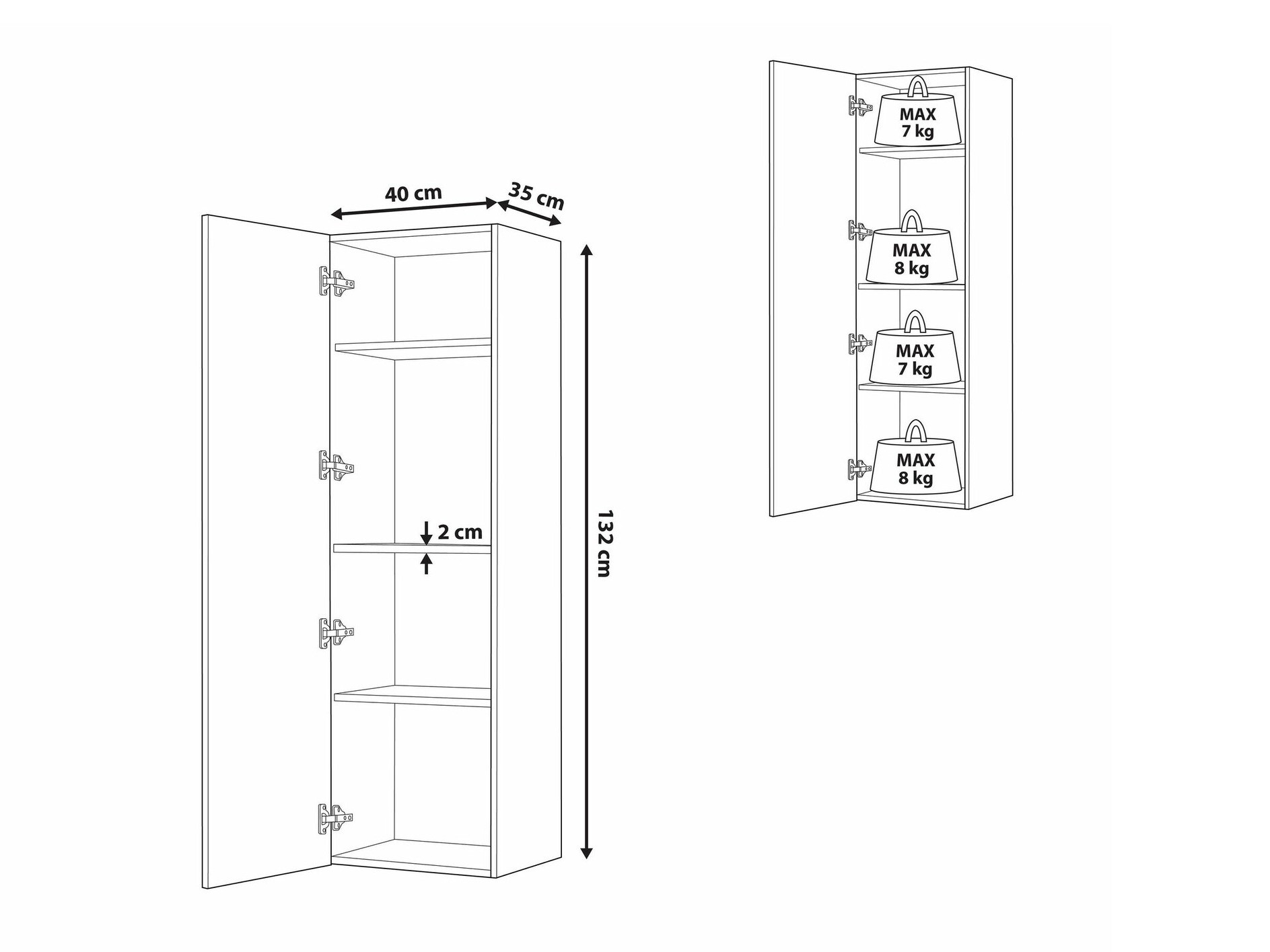 Vannitoa seinakapp Berwyn 1555 (Hall)