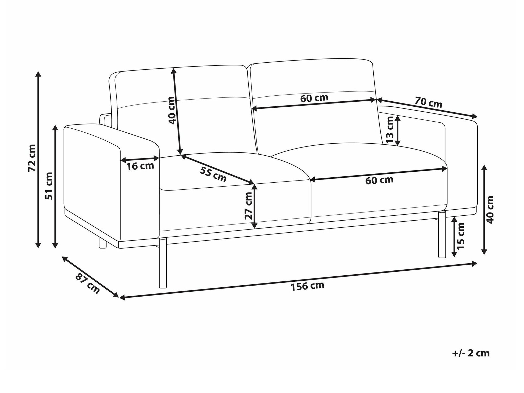 Diivan Berwyn 2066 (Must)