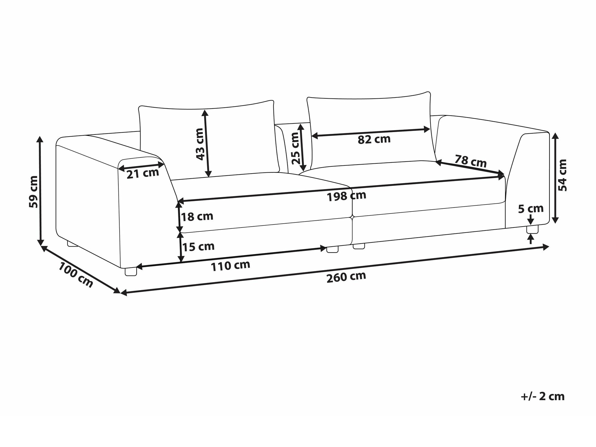 Diivan Berwyn 2134 (Beež)