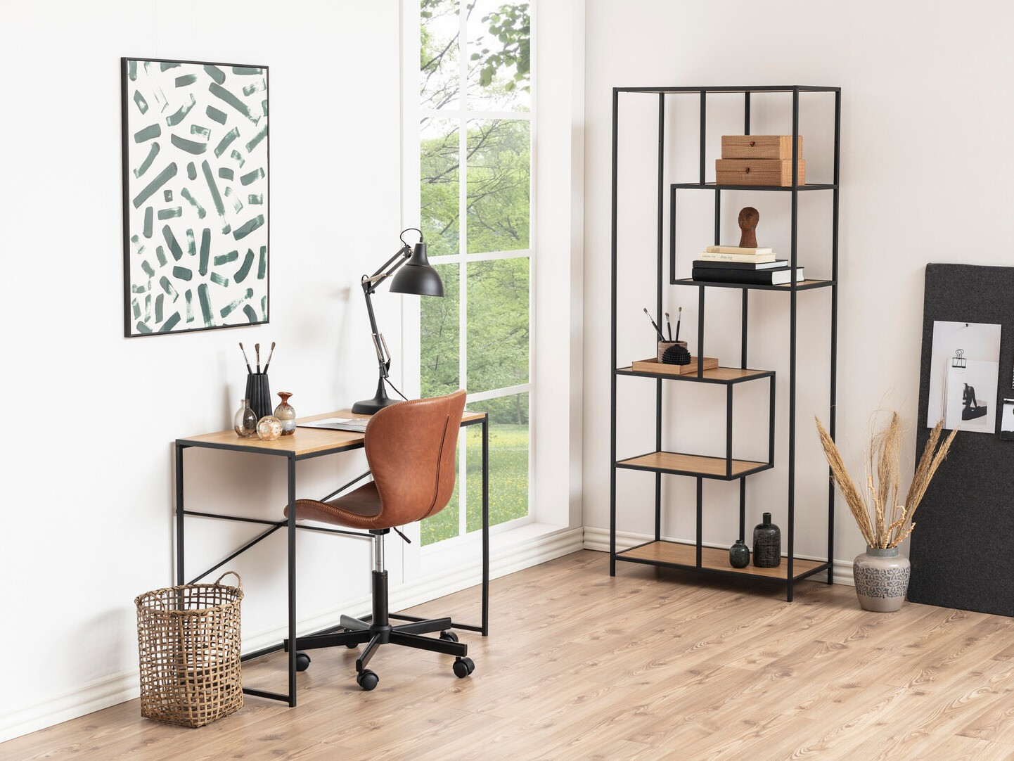 Riiul Norsica Sevferi 104 (Wild Oak + Must)