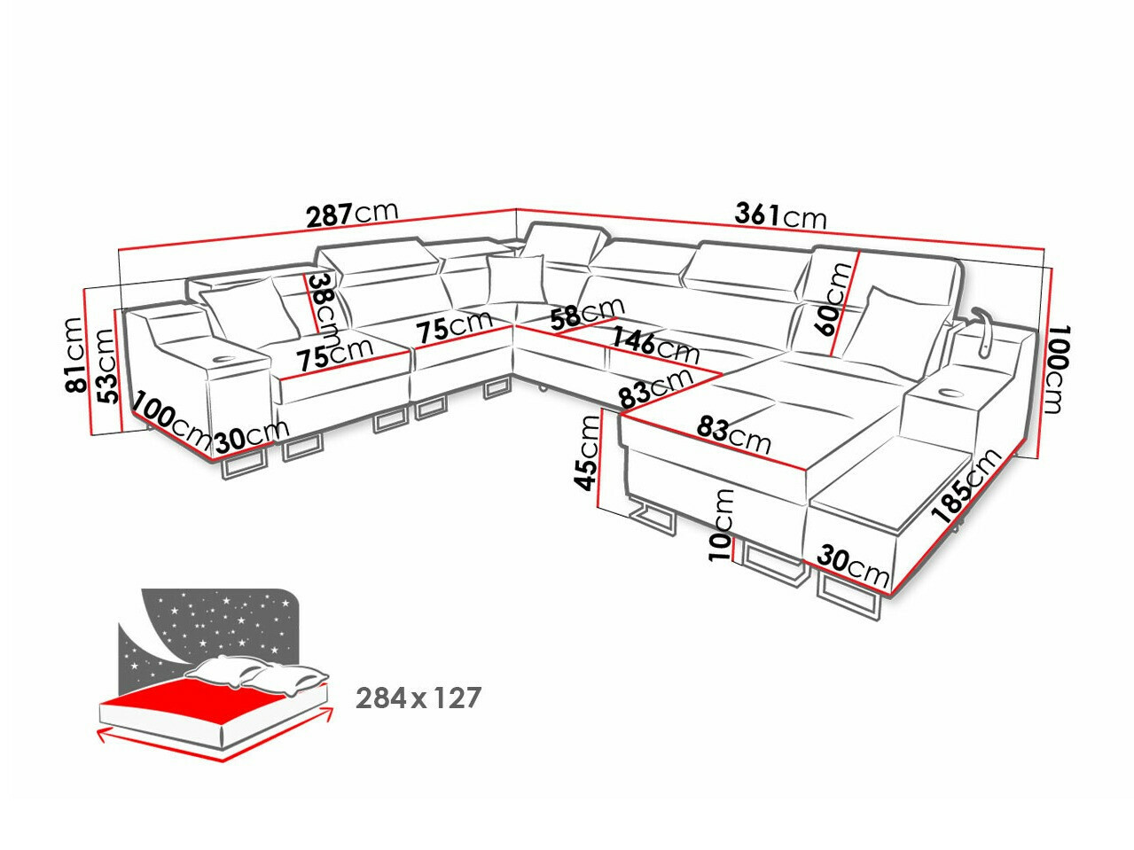 Nurgadiivan Sarasota 160 (Uttario Velvet 2967 + Uttario Velvet 2973)