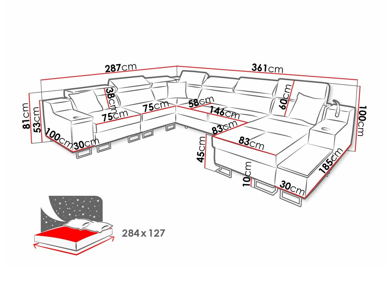 Nurgadiivan Sarasota 160 (Uttario Velvet 2979 + Uttario Velvet 2980)
