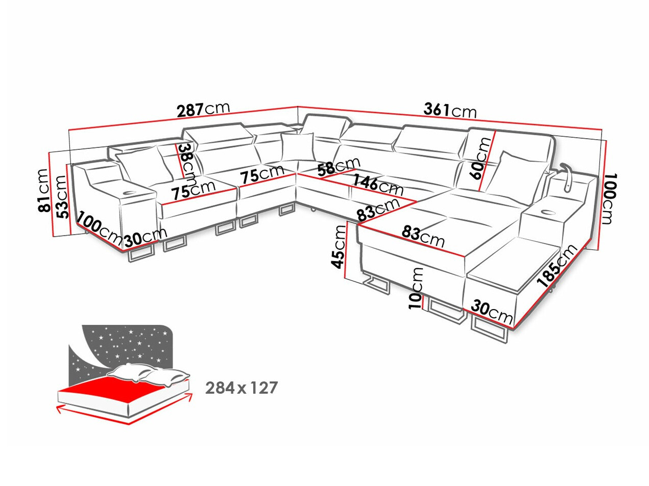 Nurgadiivan Sarasota 160 (Uttario Velvet 2979 + Uttario Velvet 2980)