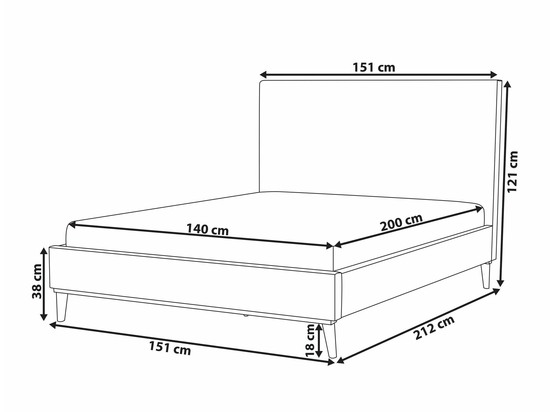 Voodi Berwyn 1603 (Tumeroheline)