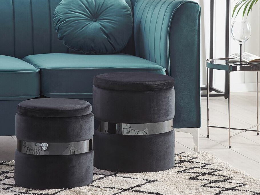 Tumbade komplekt Berwyn 1629 (Must)