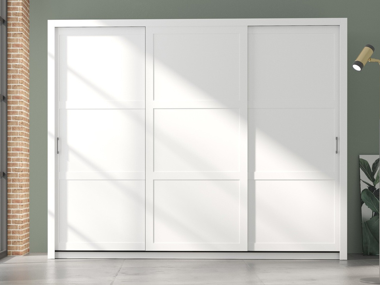 Riidekapp Murrieta 191 (Valge)