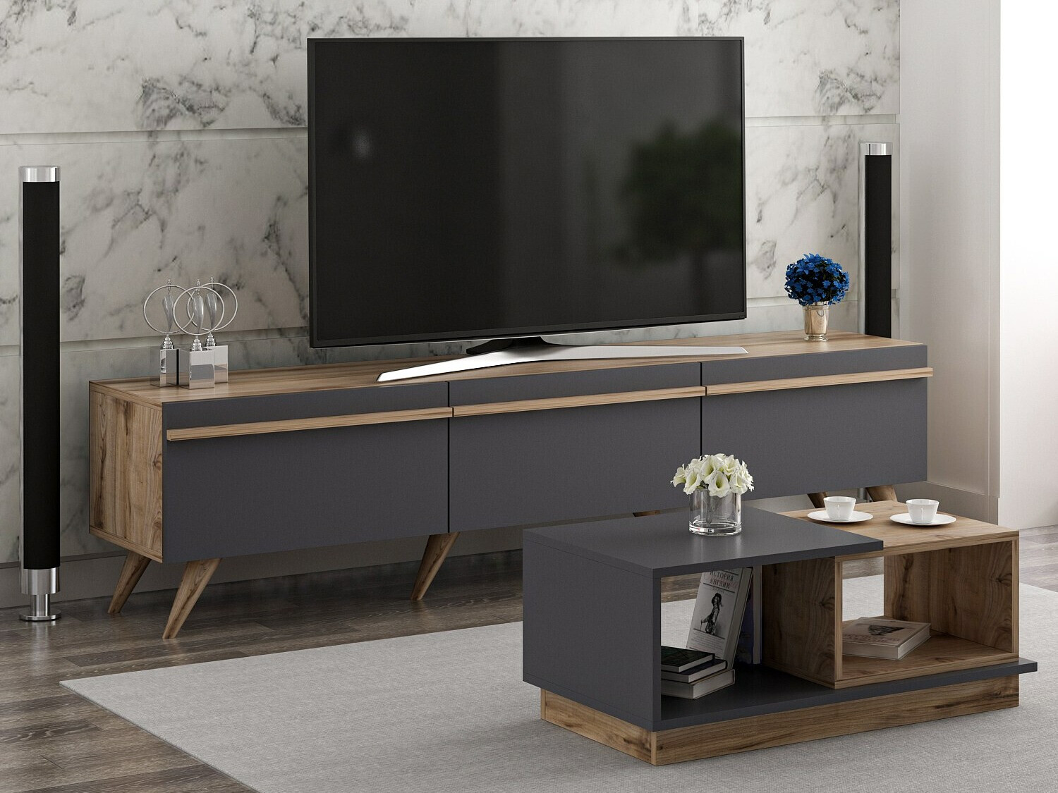 Elutoa komplekt Kailua 1705 (Antratsiit + Tamm)