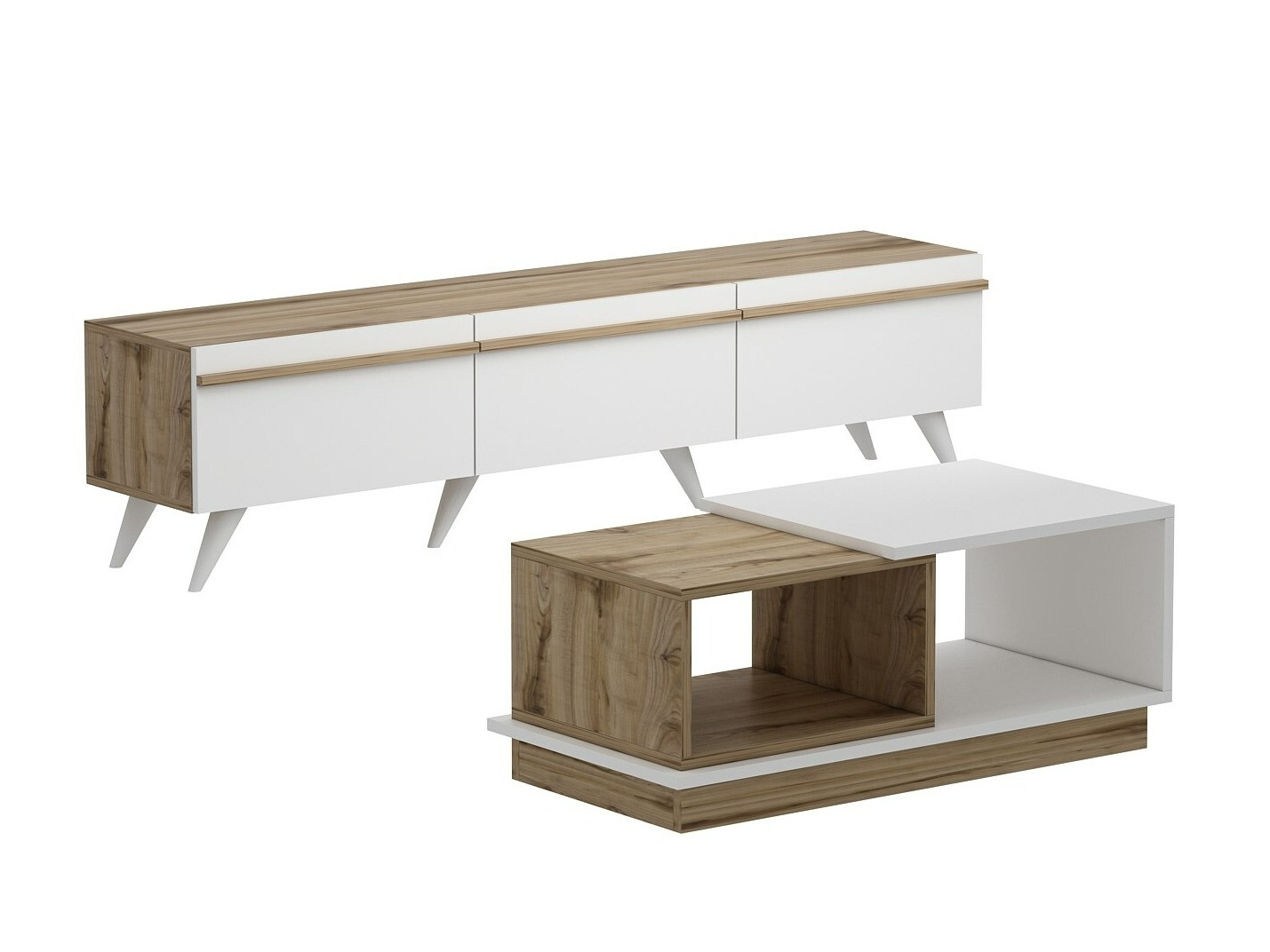 Elutoa komplekt Kailua 1705 (Valge + Tamm)