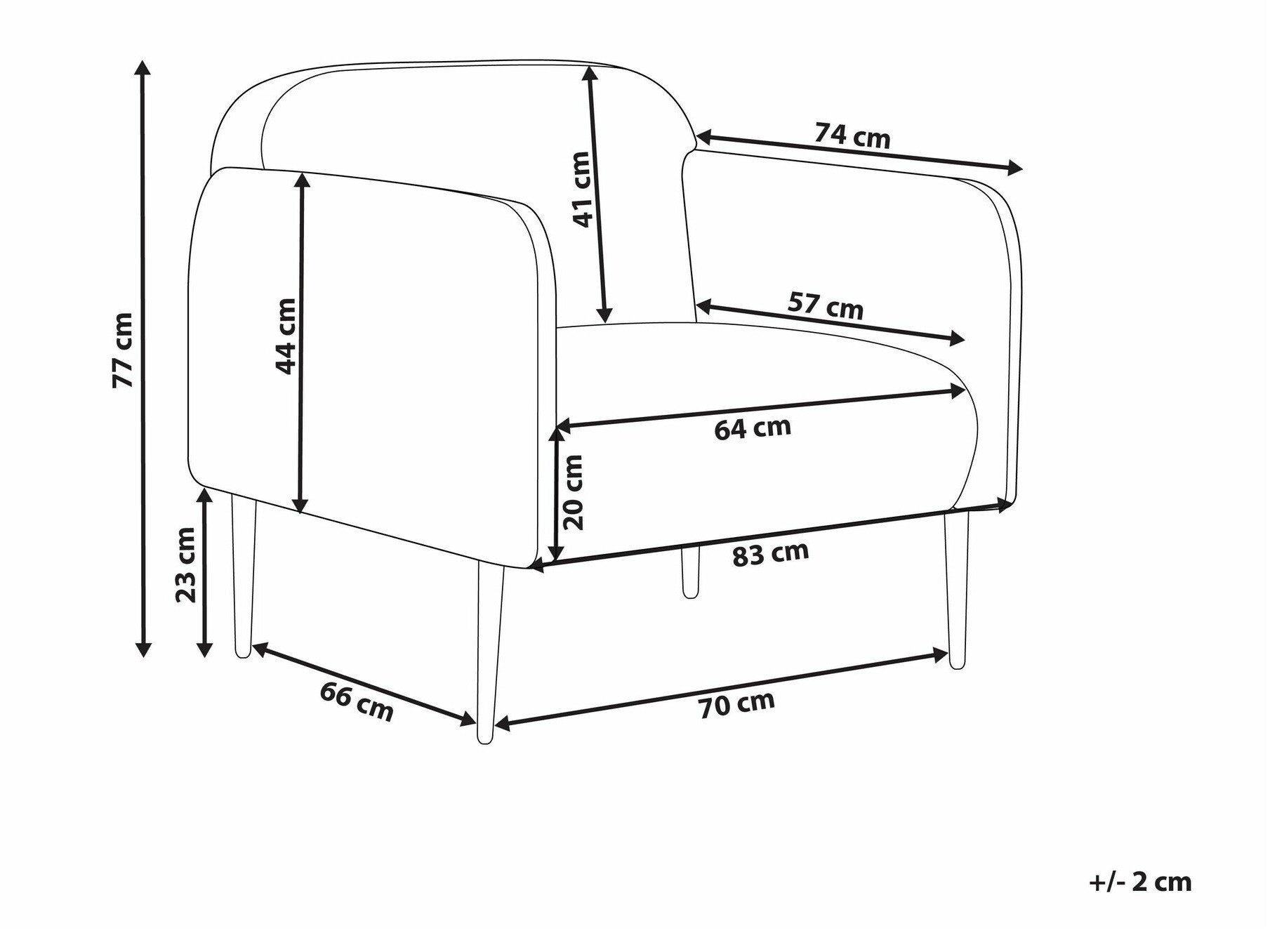 Tugitool Berwyn 1676 (Beež)