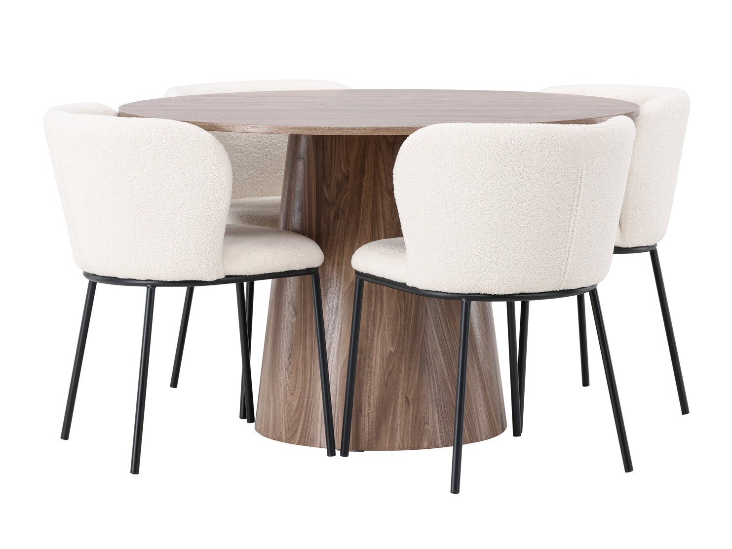 Söögitoakomplekt Dallas 4314 (Pruun)