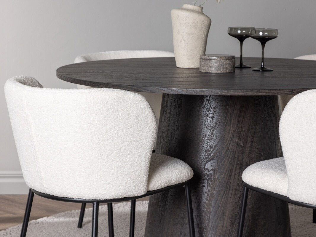 Söögitoakomplekt Dallas 4314 (Tumepruun)