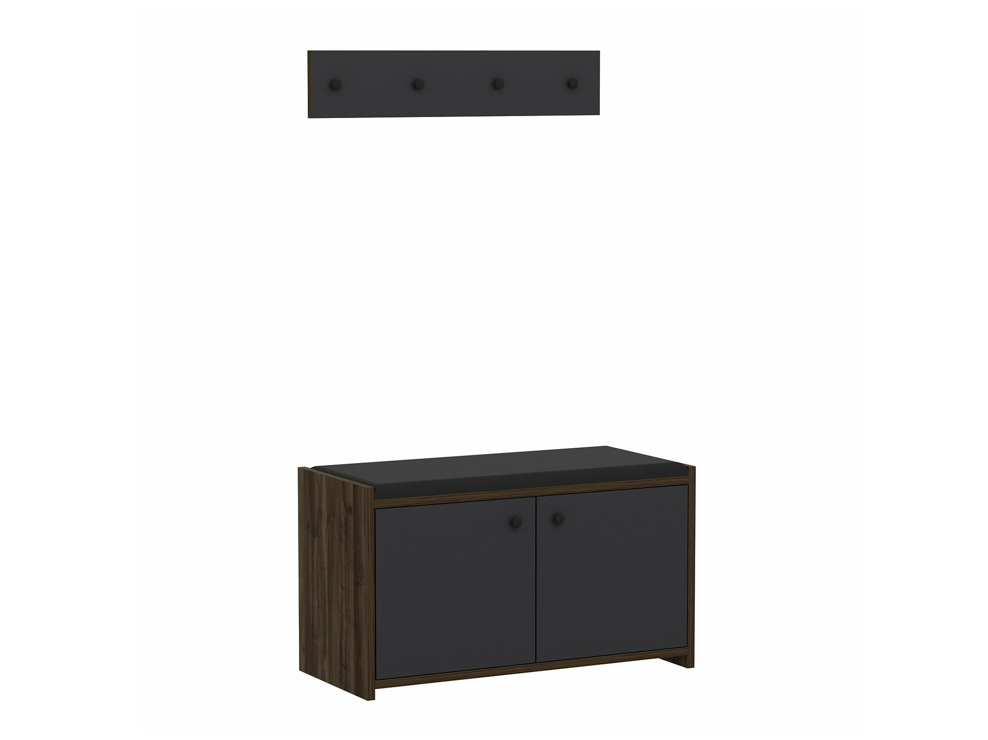 Esikukomplekt Kailua 1765 (Antratsiit + Tume puit)