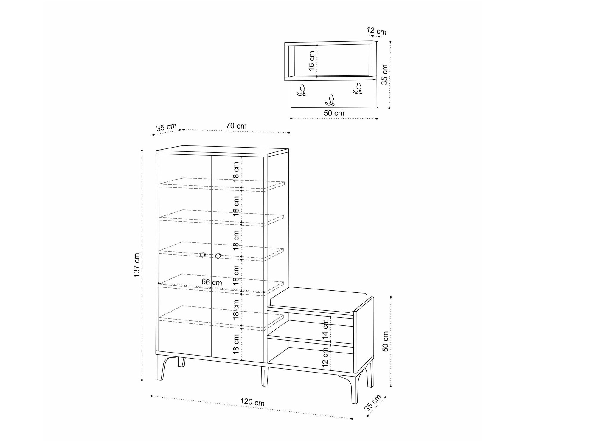 Esikukomplekt Sonliro 116