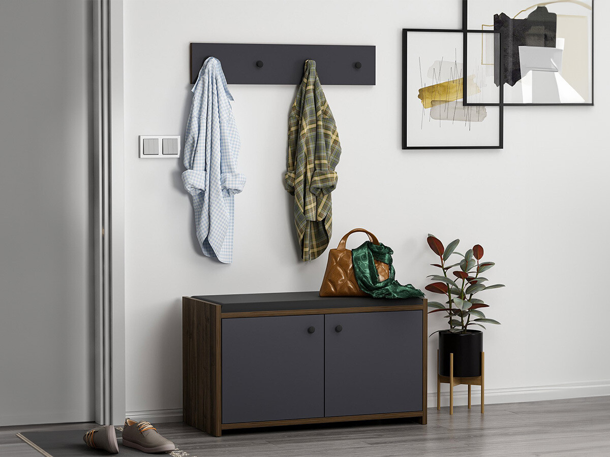 Esikukomplekt Kailua 1765 (Antratsiit + Tume puit)