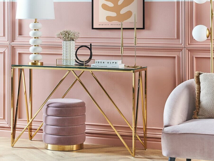 Konsoollaud Berwyn 1698 (Kuldne)