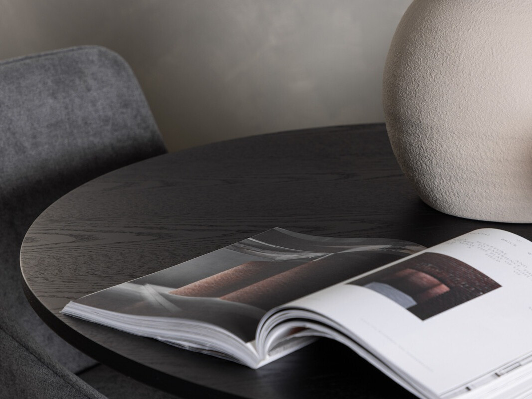 Söögitoakomplekt Dallas 4325 (Tumehall + Must)