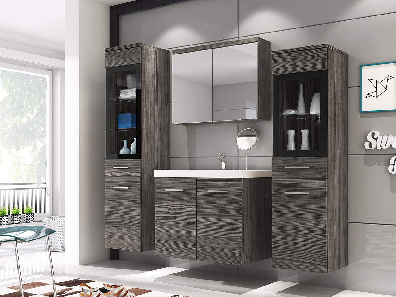 Vannitoakomplekt Sarasota 140 (Bodega)