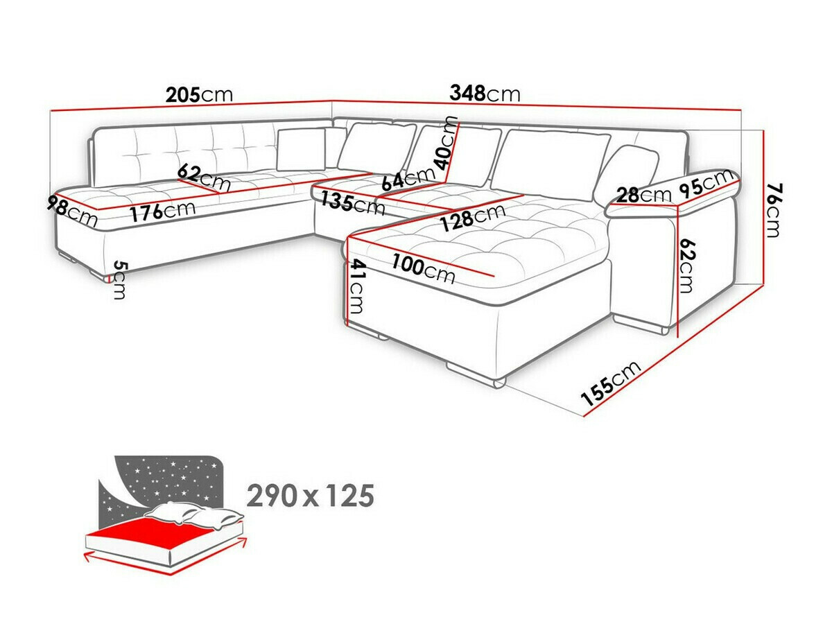 Nurgadiivan Comfivo Gemma VI (Magic Velvet 2225-151 + Venus Velvet 2941)
