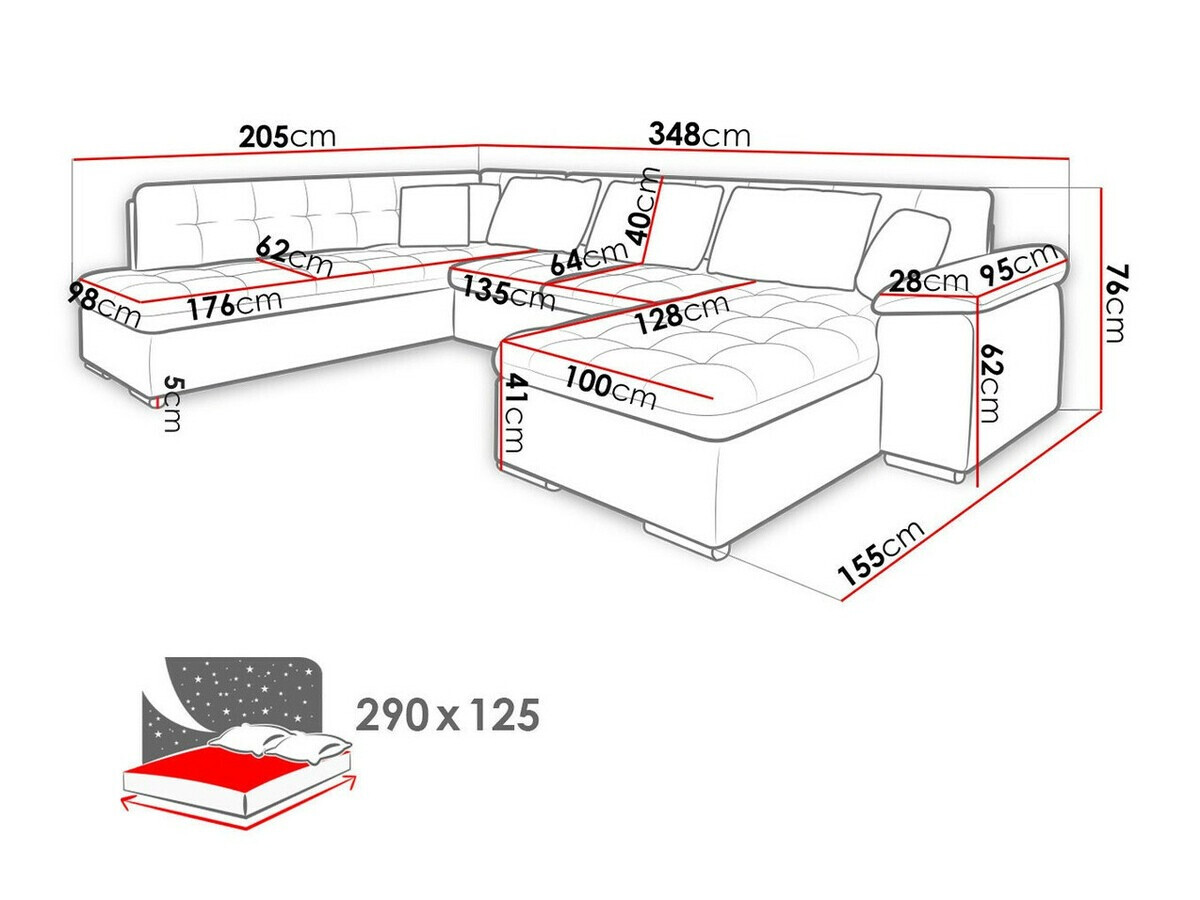 Nurgadiivan Comfivo Gemma VI (Magic Velvet 2225-151 + Venus Velvet 2941)