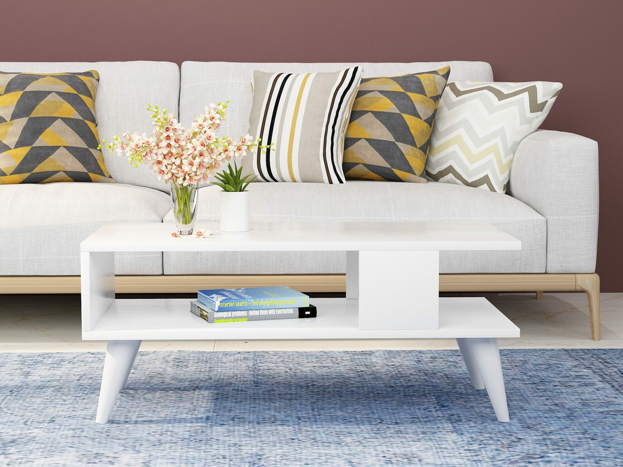 Diivanilaud Kailua 1866 (Valge)