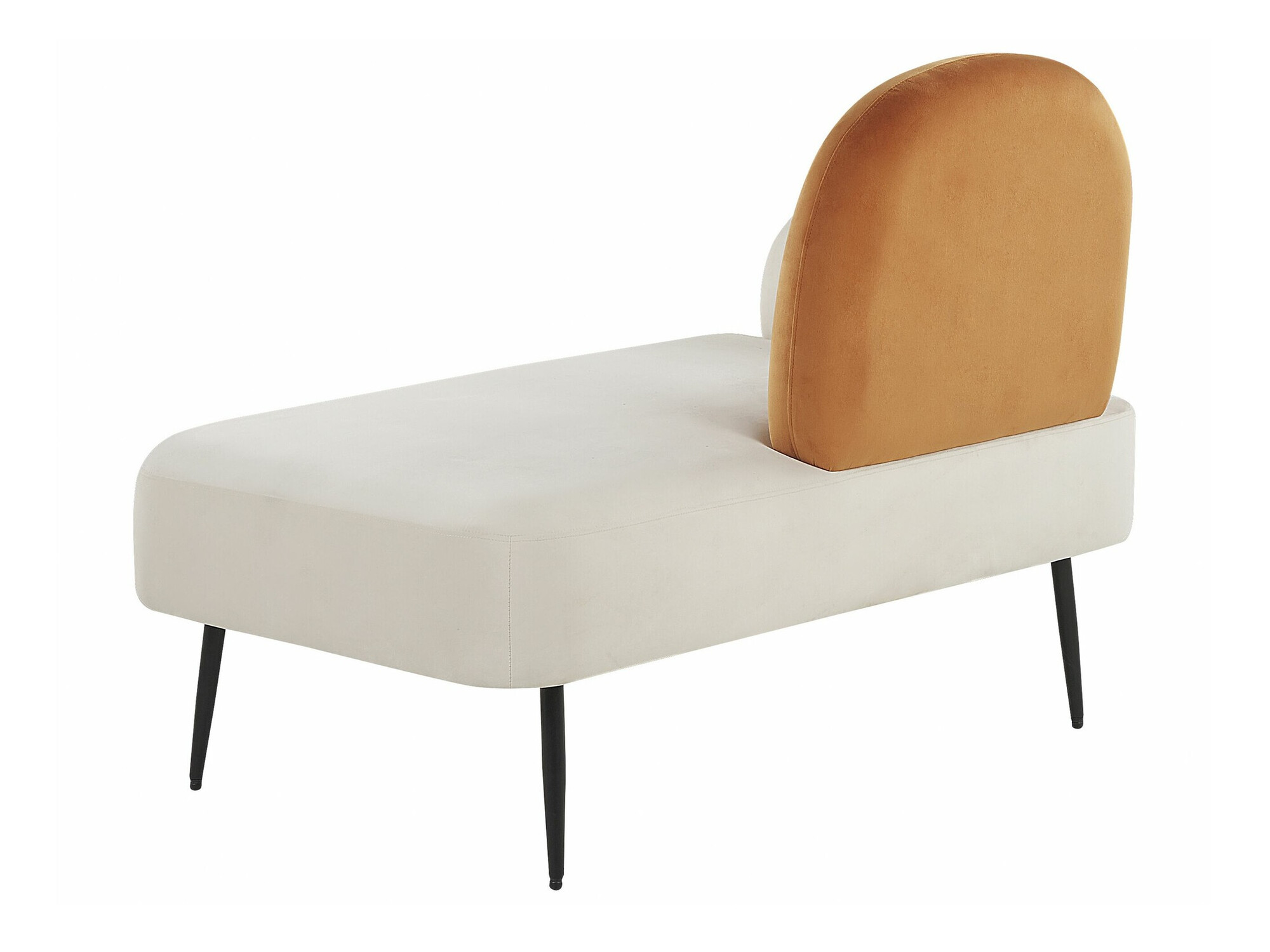 Kušett Berwyn 1729 (Valge + Oranž)