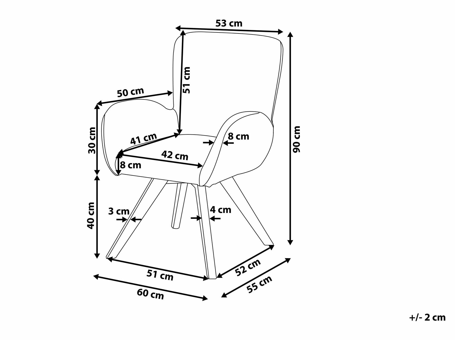 Tugitool Berwyn 440 (Valge)