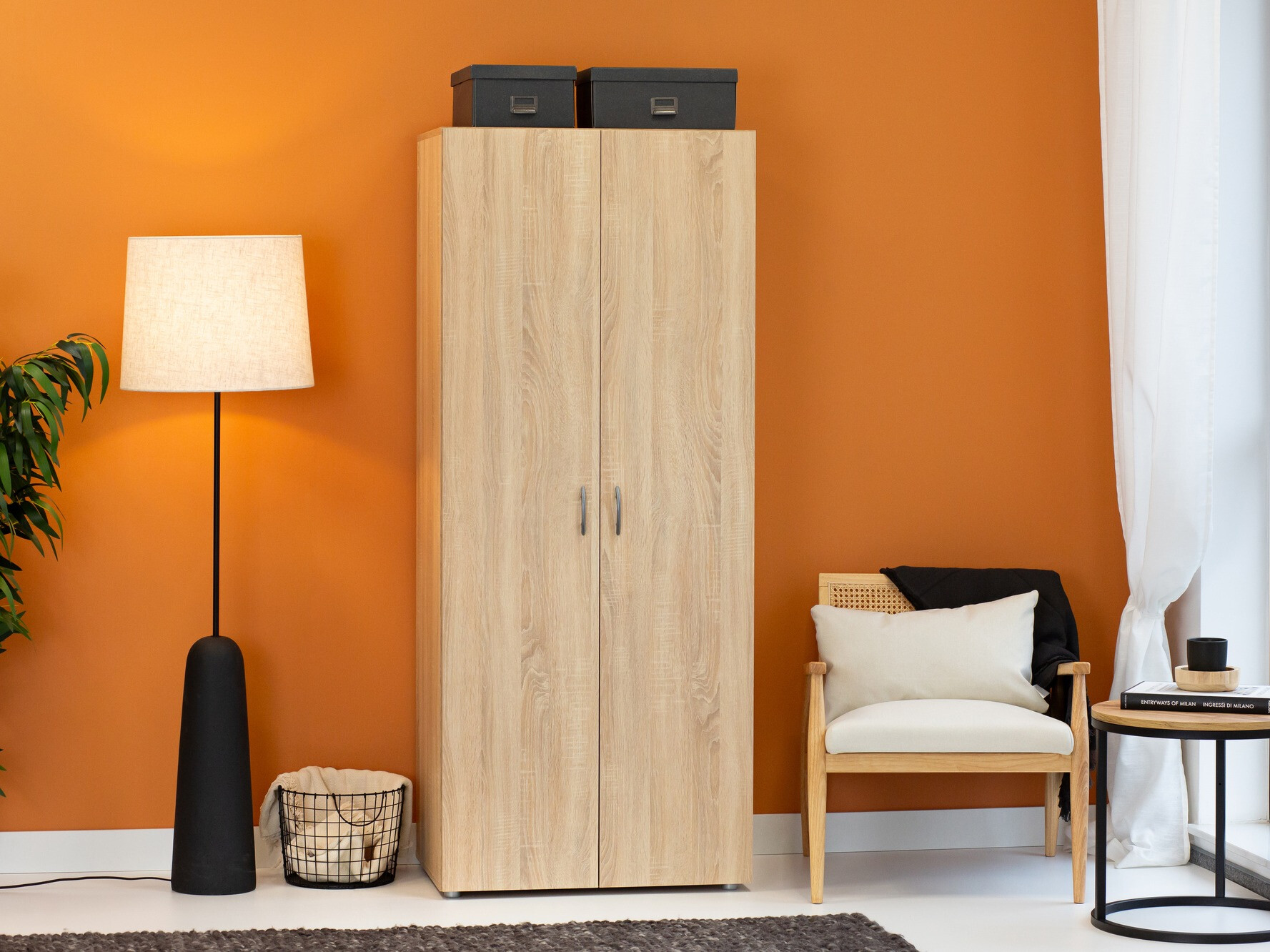 Riidekapp Bristol 183 (Sonoma tamm)